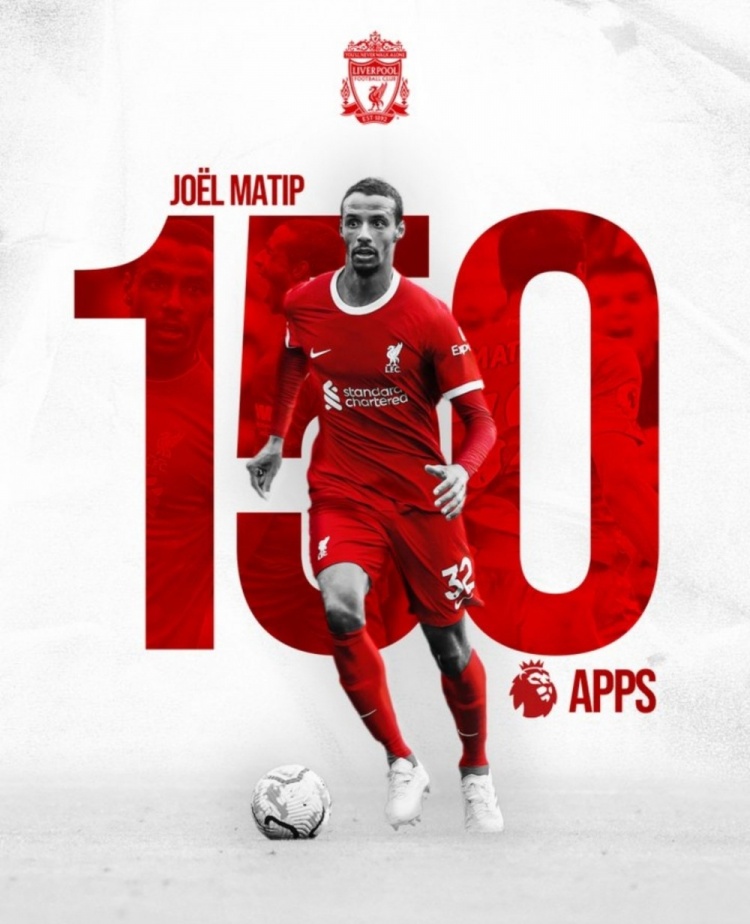 没能好好告别！马蒂普在英超150场里程碑之战伤退，此后离开红军